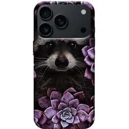 Чохол Demsky Єнот у квітах для Apple iPhone 17 Pro Max (6.9)