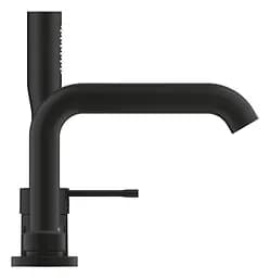 Змішувач для ванни на 4 отвори Grohe Essence 25251KF1 Чорний матовий - мініатюра 2