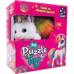 Пазли De.tail. Єдиноріжка 260 деталей (DT200-11)