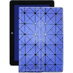 Чохол StatusCASE з екошкіри для планшету Insignia Flex 10.1 NS-P10W8100 Синій ромб