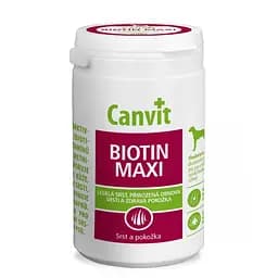 Canvit BIOTIN MAXI dog 500 г (166 табл.) - добавка для здоров'я шкіри та шерсті собак великих порід