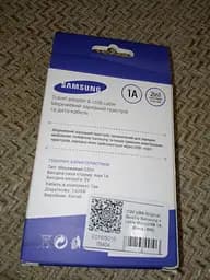 Зарядний пристрій Samsung S90 1 A 1 порт USB - мініатюра 6