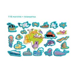 Розвиваюча магнітна гра "Карта планети" DoDo 200201 - мініатюра 3