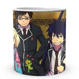 Кухоль GeekLand Blue Exorcist Синій Екзорцист Рін Юкіо Шійомі BE 02.17 330 мл білий - мініатюра 2
