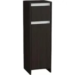 Пенал з шухлядою та дверцятами Moreli Forte Wilmer 2 950x300x300 мм Венге темний (id27-0000-117-venge)