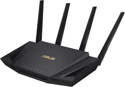Бездротовий маршрутизатор Asus RT-AX58U V2 (90IG06Q0-MO3B00) (WiFi6 AX3000 4 антени) - мініатюра 2