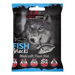 Напіввологі ласощі для собак Alpha Spirit Snacks Fish, кубики з риби, 50 г - мініатюра 2