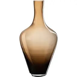 Ваза J-Line стеклянная коричневая 50 см (23351)
