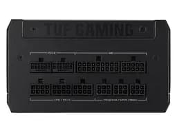 Блок живлення 1200 Вт, Asus TUF Gaming Gold, Black, модульний, 80+ Gold, Active PFC, 135 мм, 4xMolex / 5xSATA / 2x16-pin / 3x6+2-pin / 2x4+4-pin / 1x20+4-pin, захист OPP/OVP/UVP/SCP/OCP/OTP, ATX 12V (TUF-GAMING-1200G) - мініатюра 3