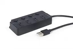 USB-хаб Gembird 4 ports з вимикачами (UHB-U2P4P-01) - мініатюра 5