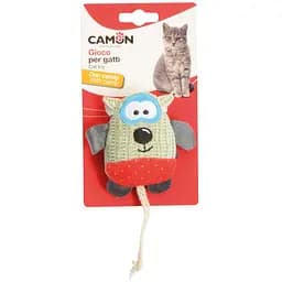 Іграшка для котів Camon фантастичні звірята з поліестеру та котячої м'яти 10 см в асортименті (AG129)