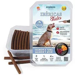 IBERICAS Мясные палочки для собак, с ЛОСОСЕМ и ТУНЦЕМ 800 г