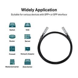 Кабель прямого підключення 10G SFP+ 3 метри, SM5220-3M TP-LINK - мініатюра 3