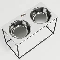 Hollky Base XXL40 — миски на підставці для дуже великих собак (2 × 2,8 л) - мініатюра 5