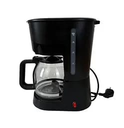 Кофеварка капельная с автоподогревом Grunhelm GDC18 со стеклянной колбой 1800 мл 1000Вт Черный