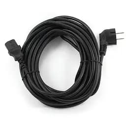Кабель живлення Cablexpert PC-186-VDE-10M (С13), VDE, черний, 10 м (PC-186-VDE-10M) - мініатюра 2