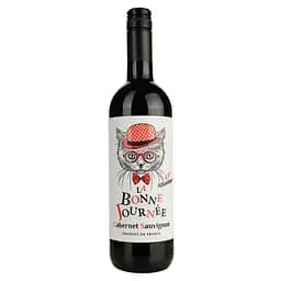 Вино La Bonne Journee Cabernet Sauvignon IGP Atlantique червоне сухе 0.75 л - мініатюра 2