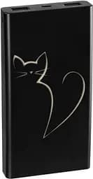 Портативна батарея Gelius Pro Led Power Cat GP-PB10-10L 10000mAh Black - мініатюра 2