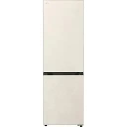 Холодильник LG з нижн. мороз., 186x60х68, холод.відд.-220л, мороз.відд.-113л, 2дв., E, NF, інв., диспл внутр., зона св-ті, бежевий