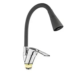 Змішувач для кухні Mixxus Dany 011 з гнучким виливом MI6575 Хром