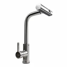 Змішувач для кухні Platinum XK08A нержавіюча сталь