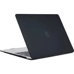 Пластиковая накладка (верх и низ) Hardshell Matte Case для Apple MacBook Air 13" A1932/A2179/A2337 (2018-2020) Black [148844]