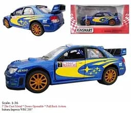 
Модель легкова Subaru Impreza WRS (2007) KT5328W металева інерційна - мініатюра 6