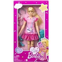 Лялька Barbie Моя перша Barbie Білявка з кошеням (HLL19)