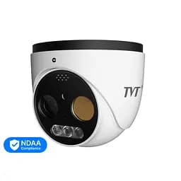 Тепловізійна IP-відеокамера TVT TD-5525E1-VT1(7/PE) Thermal 256*192 f=7mm Optical 5Mp f=8mm (77-00423)