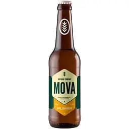 Пиво MOVA Pilsner, світле, нефільтроване, 5,3%, 0,33 л
