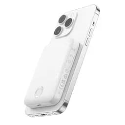 Магнітна батарея Anker MagGo 321 Magnetic Magsafe Powerbank 5000 mAh Повербанк з бездротовою зарядкою білий