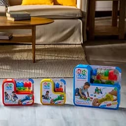 Сенсорний конструктор Jelly Blox 2 в 1 Будуй - складай в кейсі 30 елементів (931693) - мініатюра 9