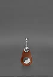 Кожаный чехол для Apple AirTag Светло-коричневый