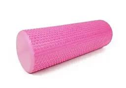 Масажний ролик EasyFit Foam Roller 45 см Рожевий (EF-2030-P)