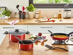 Сковорода Tefal Tempo Flame 28 см (C3040683) з антипригарним покриттям. - мініатюра 5