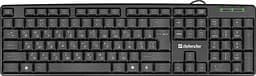 Клавіатура Defender Element HB-520 B, 104+3 кн., UA, USB, чорна (45529) - мініатюра 2