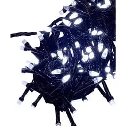 Гірлянда світодіодна Конус 240 LED гірлянда 5х0.6м від мережі Новорічна гірлянда для прикраси будинку Біла