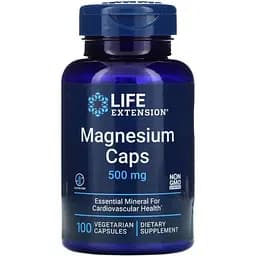 Вітаміни та мінерали Life Extension Magnesium Caps 500 mg, 100 вегакапсул