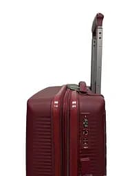 Валіза міні ручна поклажа Milano bag 050 поліпропілен XS Бордовий - мініатюра 4
