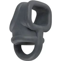 Эрекционное кольцо Boners Liquid Silicone Ball Splitter 7 см серый