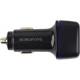 Автомобільний зарядний пристрій Borofone BZ14A PD20W QC3.0 Type C to Lightning 3A Чорний