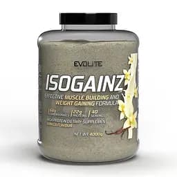 Гейнер Evolite Nutrition IsoGainz, 4 кг - Ваніль