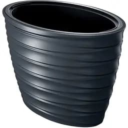 Горщик для квітів Prosperplast Freze з вкладишем 600 мм антрацит (61420-433)