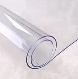 М'яке скло Прозора силіконова скатертину на стіл Soft Glass Захист для меблів 1.0х1.5 м (товщина 0.5 мм) - мініатюра 9