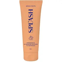 Зубная паста освежающая со вкусом персика и абрикоса Splash 100 г