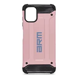 Чехол для Samsung Galaxy A06 (A065), Panzer, розовый, противоударный, бронированный, милитари, панель-накладка, защита всего корпуса, защита дисплея и камеры, термополиуретан (TPU) + поликарбонат (PC), ArmorStandart (ARM80150)