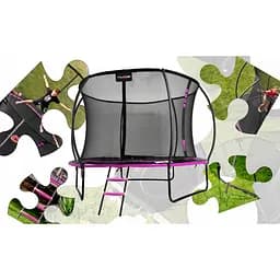 Батут із внутрішньою сіткою THUNDER Inside Ultra 10FT 312 см Black/Pink - мініатюра 9