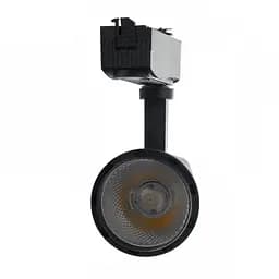 Светильник трековый поворотный LED KW-201/10W NW BK Brille 32-919