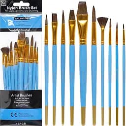 Набор кисточек художественных Bambi BREW1011K-1 в наборе 10 шт