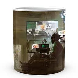 Кухоль GeekLand Cyberpunk 2077 Кіберпанк 2077 CY 02.590 330 мл білий - мініатюра 2